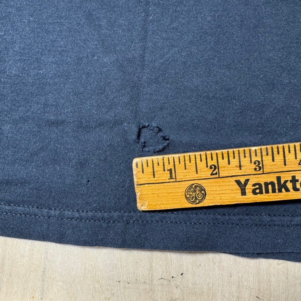 Vintage DAI? Apple‎ Graphic T Shirt Black Short Sleeve Menswear - Picture 5 of 7